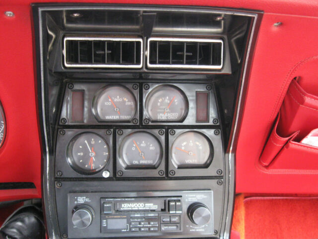 1977 Red Chevrolet Corvette Coupe