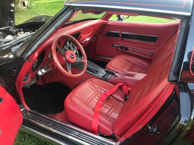 1977 Black Chevrolet Corvette T-tops