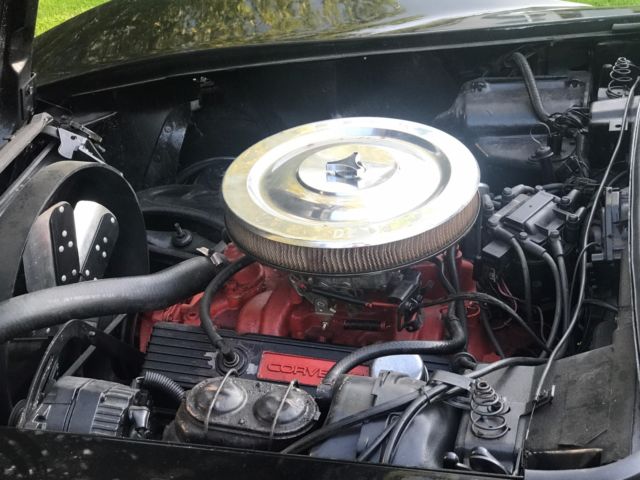 1977 Black Chevrolet Corvette T-tops