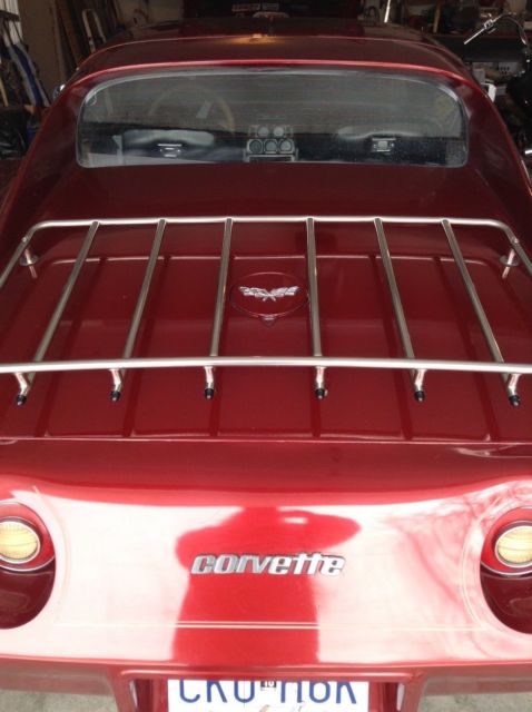 1977 Burgundy Chevrolet Corvette Coupe