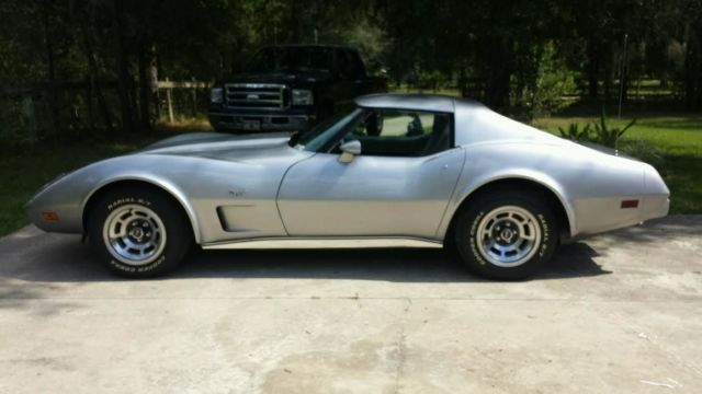 1977 Gray Chevrolet Corvette Coupe