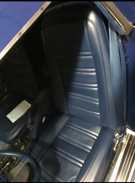 1977 Blue Chevrolet Corvette