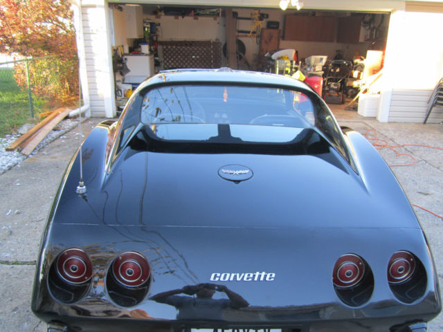 1977 Black Chevrolet Corvette