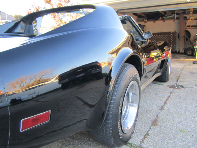 1977 Black Chevrolet Corvette