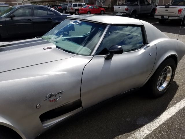1977 Blue Chevrolet Corvette Coupe