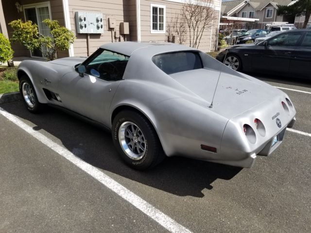 1977 Blue Chevrolet Corvette Coupe