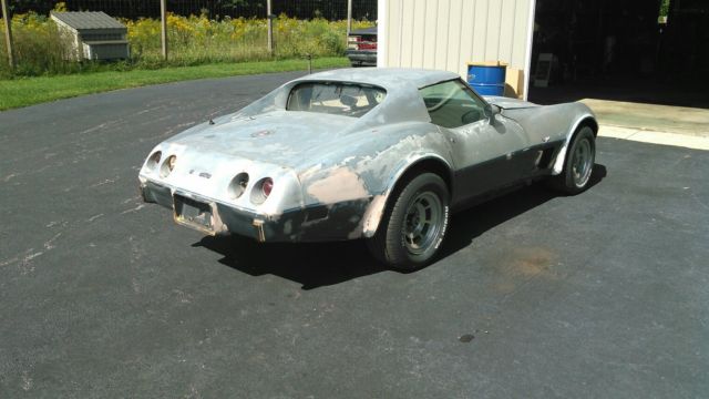 1977 Black Chevrolet Corvette
