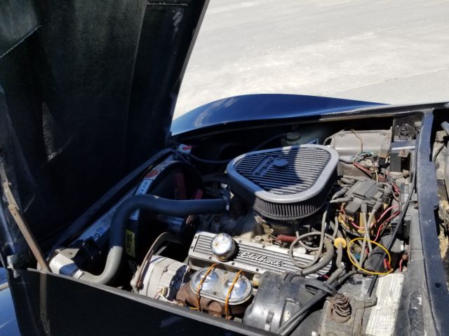 1977 Black Chevrolet Corvette Convertible