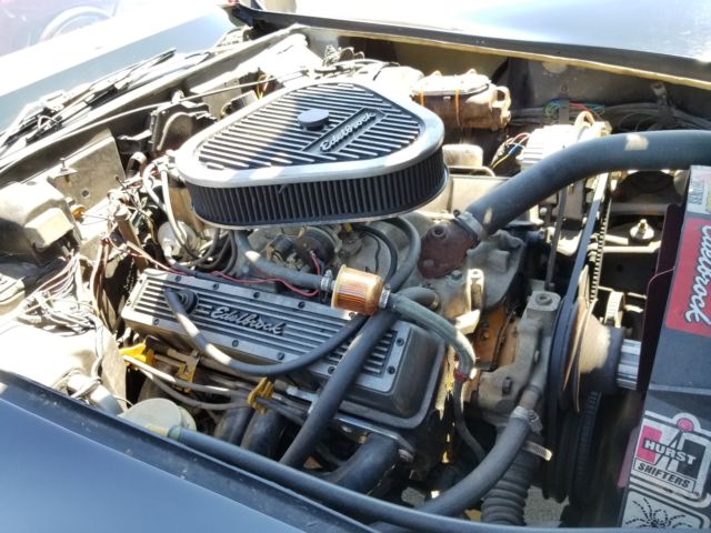 1977 Black Chevrolet Corvette Convertible