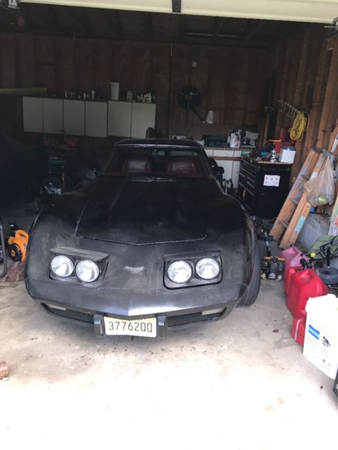 1977 Black Chevrolet Corvette Coupe