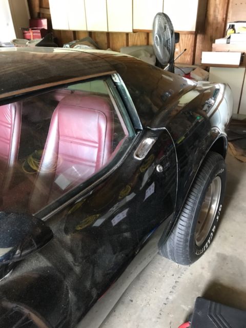 1977 Black Chevrolet Corvette Coupe