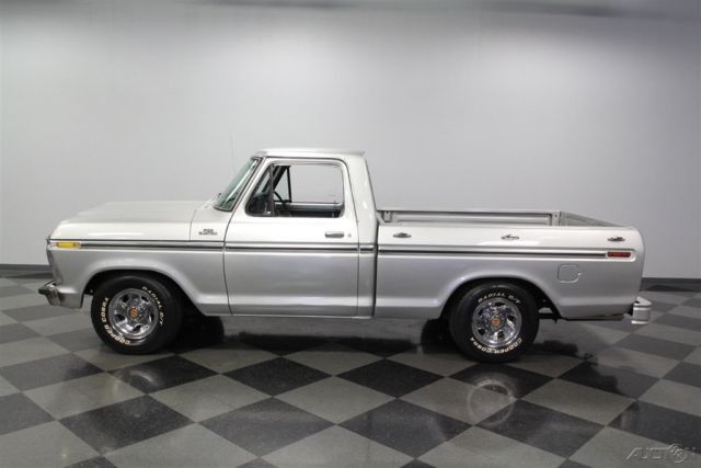 1977 Silver Ford F-100