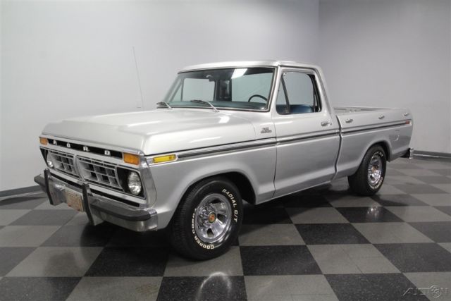 1977 Silver Ford F-100
