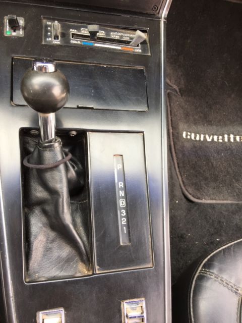 1977 Orange Chevrolet Corvette