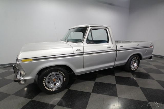 1977 Silver Ford F-100