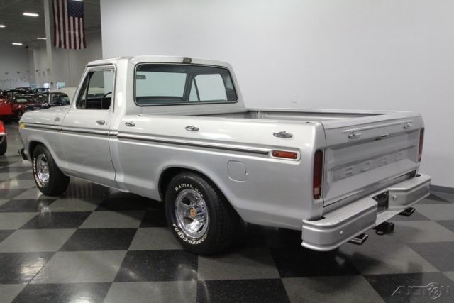 1977 Silver Ford F-100