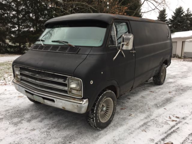 1977 Black Dodge 200