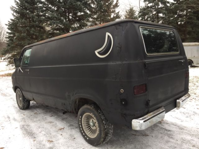 1977 Black Dodge 200