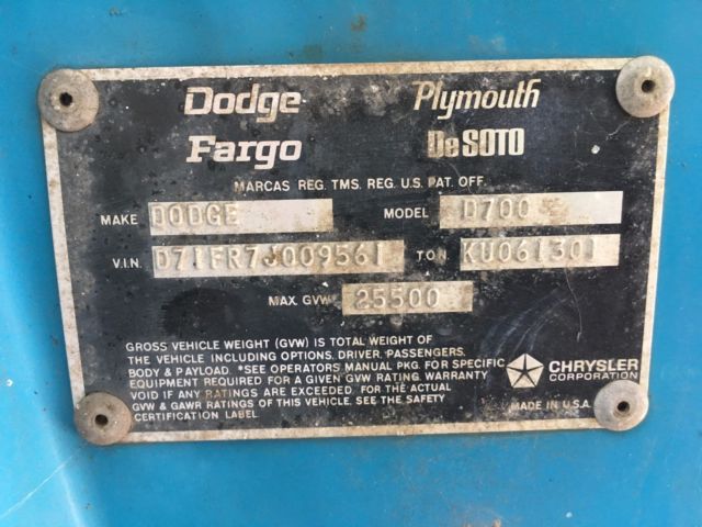 1977 Dodge 700 Custom