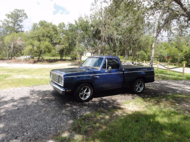 1977 Blue Dodge Other Pickups Standard cab