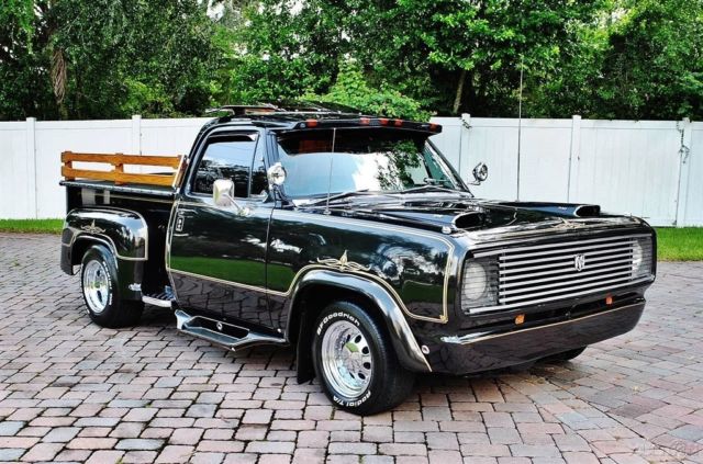 1977 Black Dodge Warlock Pickup Truck
