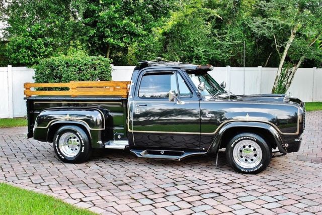 1977 Black Dodge Warlock Pickup Truck