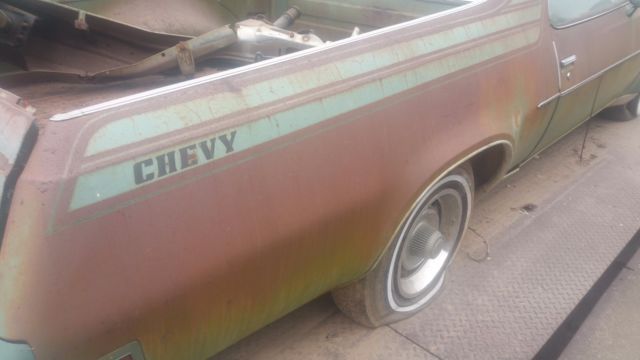 1977 Green Chevrolet El Camino cool