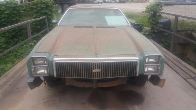 1977 Green Chevrolet El Camino cool