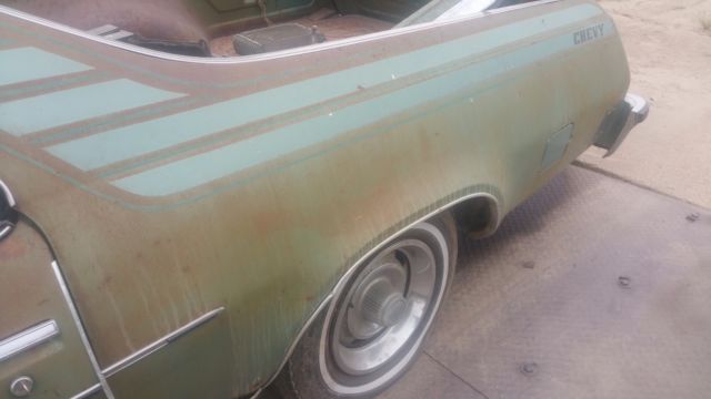 1977 Green Chevrolet El Camino cool