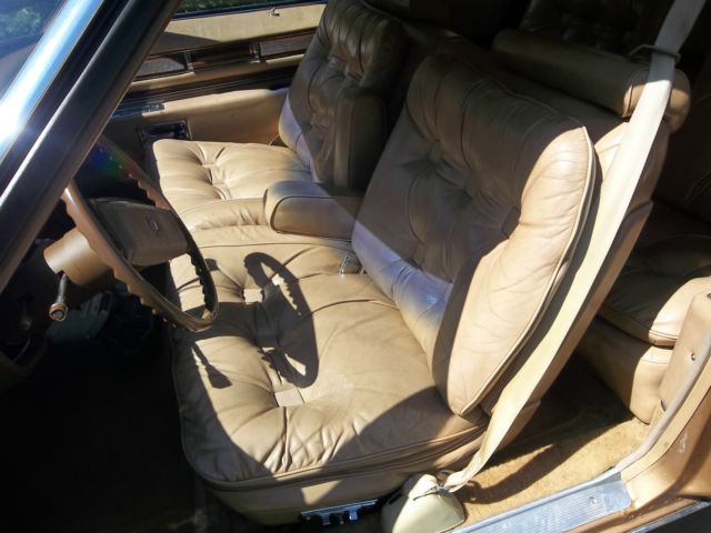 1977 Gold Cadillac Eldorado Coupe