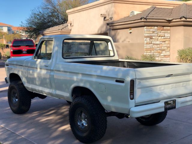 1977 White Ford F-100