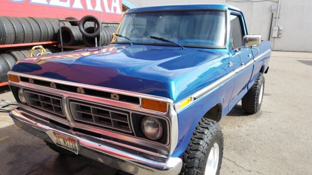 1977 Red Ford F-150 Standard Cab Pickup