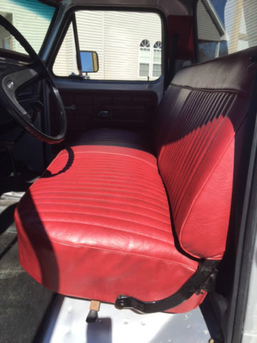1977 Red and Silver Ford F-150
