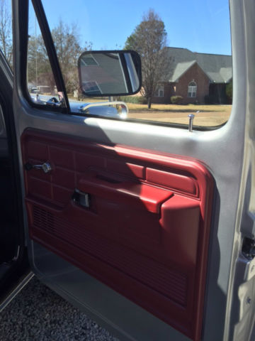 1977 Red and Silver Ford F-150
