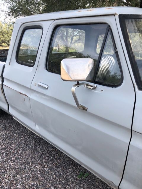 1977 Gray Ford F-150 Extended Cab Pickup