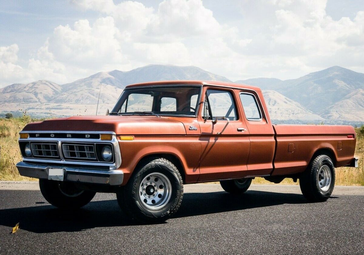 1977 Copper Ford F-250 Super Cab