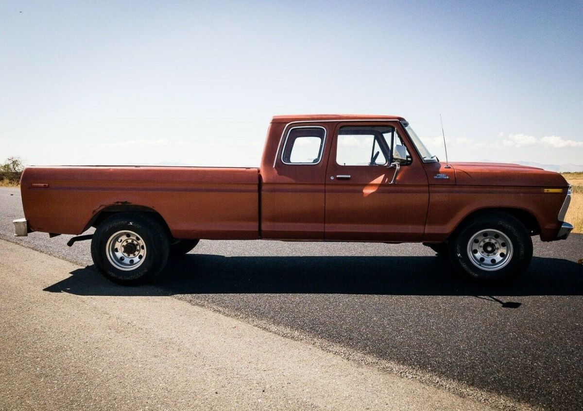 1977 Copper Ford F-250 Super Cab
