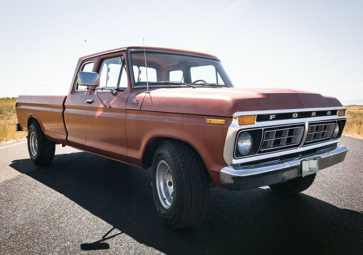 1977 Copper Ford F-250 Super Cab