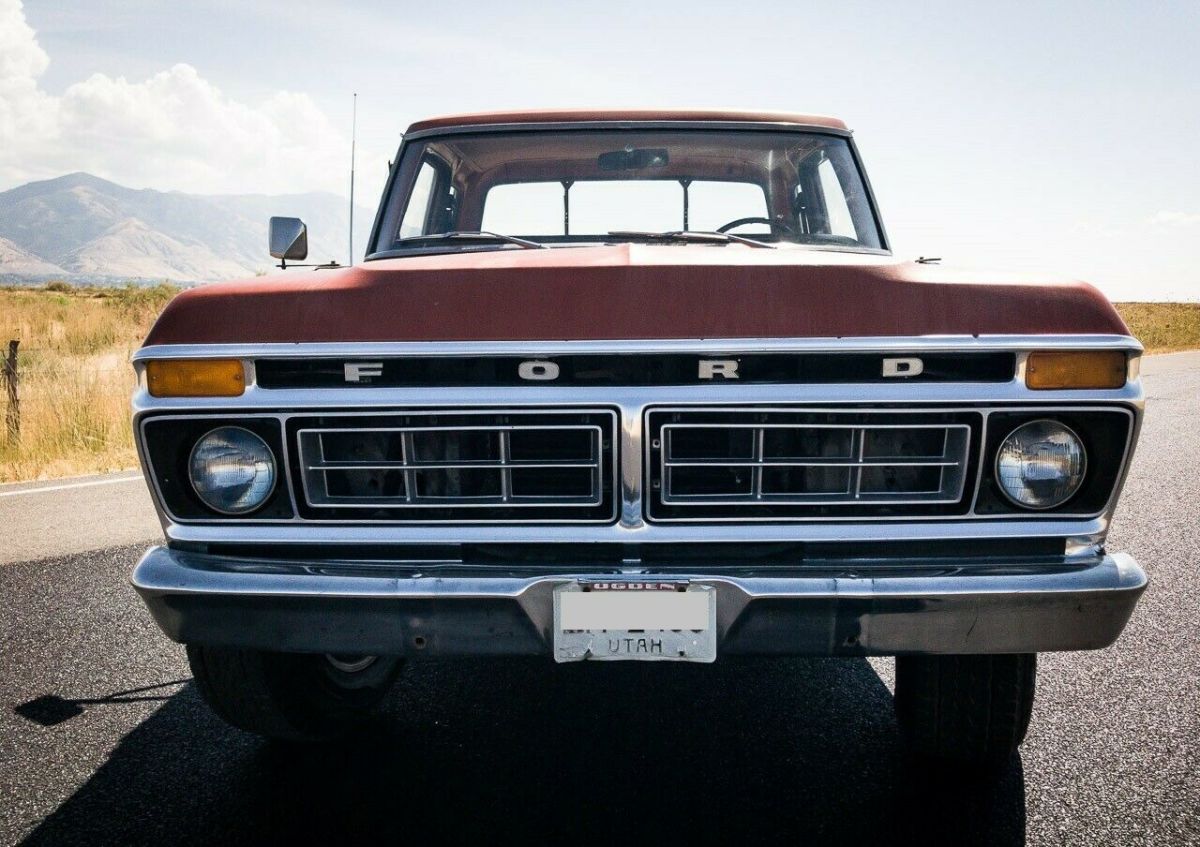 1977 Copper Ford F-250 Super Cab