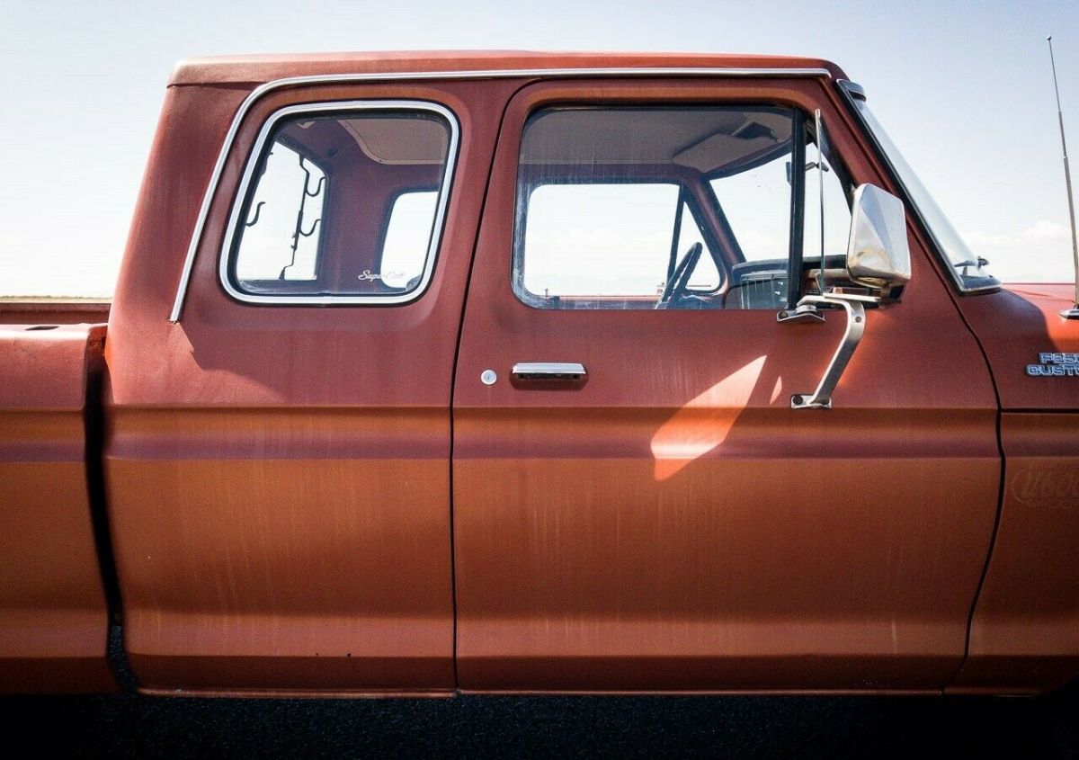 1977 Copper Ford F-250 Super Cab