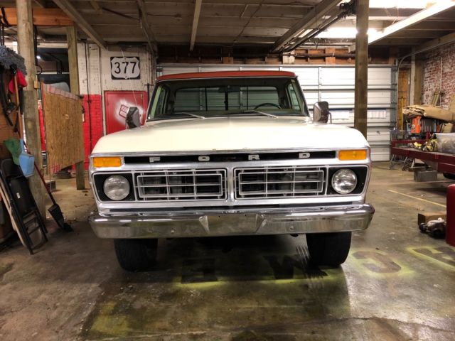 1977 Copper / White Two Tone Ford F-350 Standard Cab Pickup