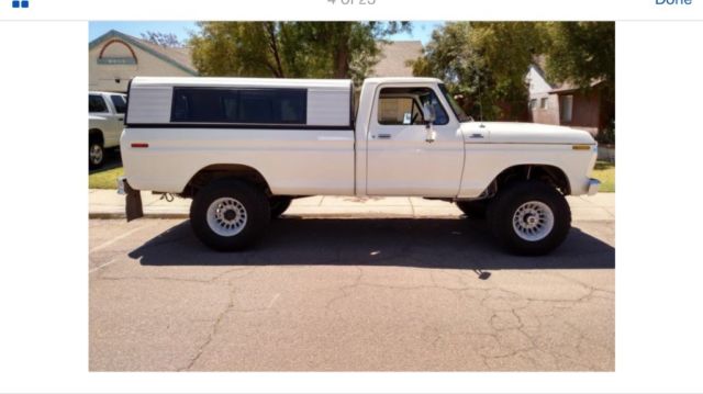 1977 Purple Ford F-250