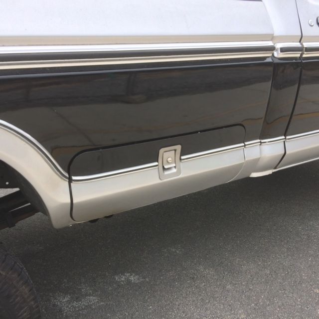 1977 Black Ford F-250 Standard Cab Pickup