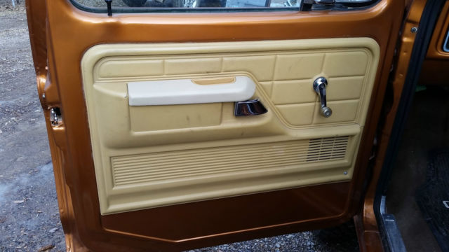 1977 copper, burnt orange Ford F-250 Standard Cab Pickup