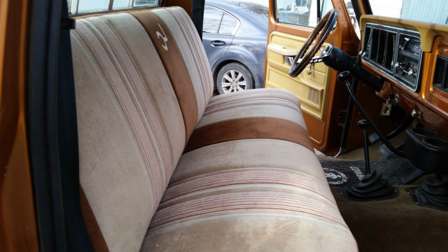 1977 copper, burnt orange Ford F-250 Standard Cab Pickup