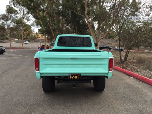 1977 sea foam Ford F-250