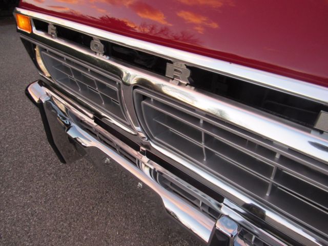 1977 Red Ford Other Pickups Pickup Truck