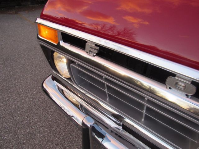 1977 Red Ford Other Pickups Pickup Truck