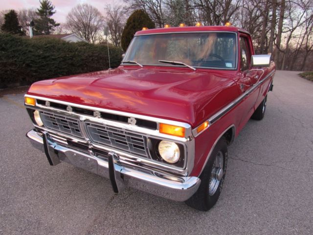 1977 Red Ford Other Pickups Pickup Truck