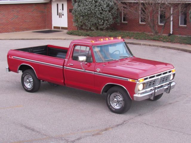 1977 Red Ford Other Pickups Pickup Truck